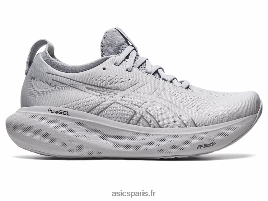femmes Asics gel-nimbus 25 BXL8B22369 gris piémont/roche en feuille