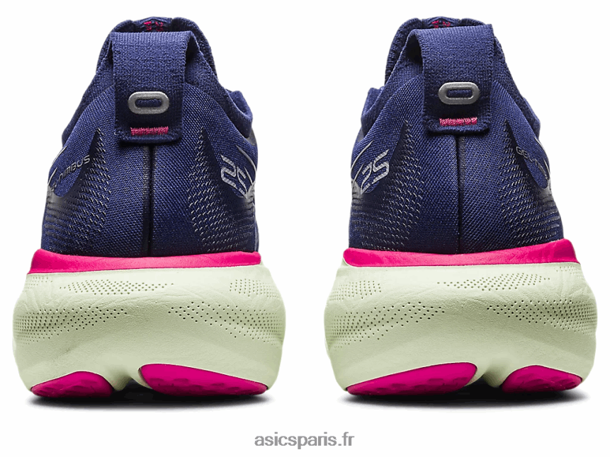 femmes Asics gel-nimbus 25 BXL8B22373 bleu indigo/argent pur