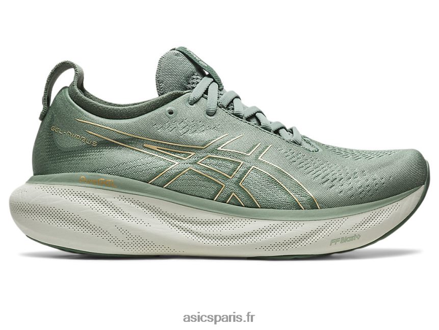 femmes Asics gel-nimbus 25 BXL8B22380 gris ardoise/champagne