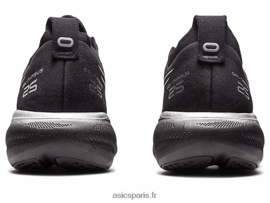 femmes Asics gel-nimbus 25 platine BXL8B22379 noir/argent pur