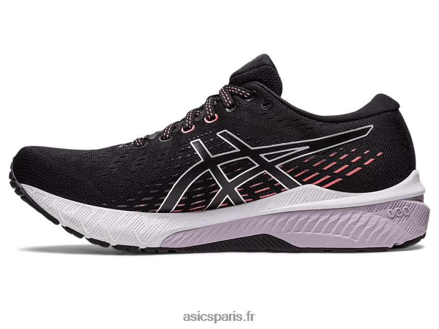 femmes Asics gel-poursuite 8 de large BXL8B22445 noir/argent pur