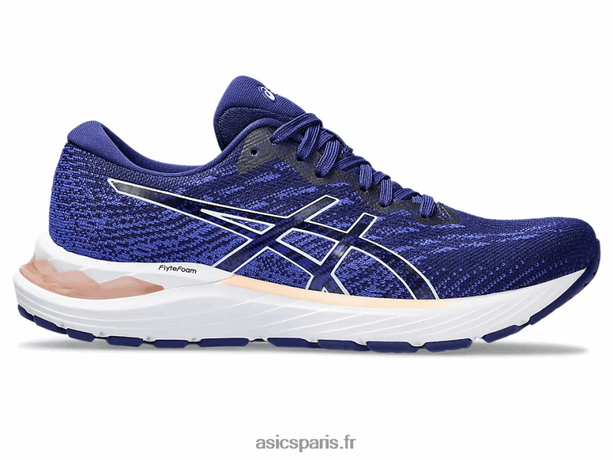 femmes Asics gel-stratus 3 tricot BXL8B22342 bleu plongeant/ciel doux