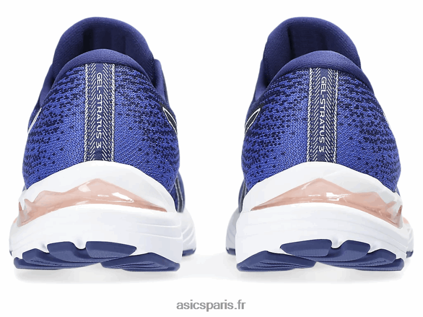 femmes Asics gel-stratus 3 tricot BXL8B22342 bleu plongeant/ciel doux