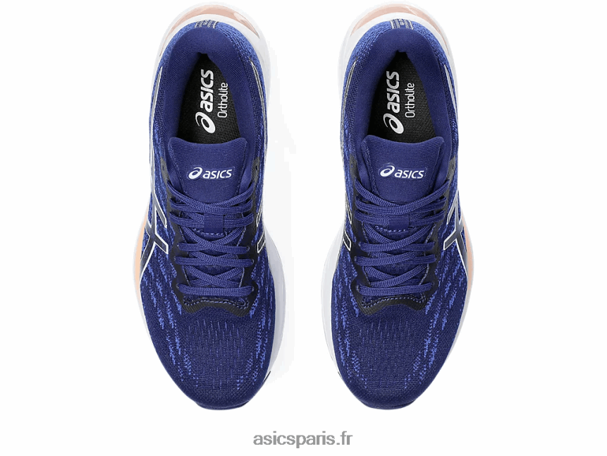femmes Asics gel-stratus 3 tricot BXL8B22342 bleu plongeant/ciel doux