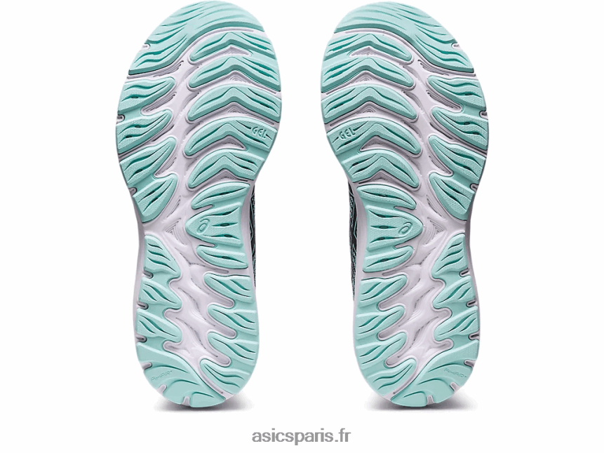 femmes Asics gel-stratus 3 tricot BXL8B22346 noir/bleu clair