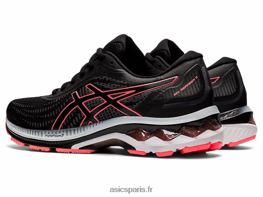 femmes Asics gel-superion 5 BXL8B22606 noir/corail flamboyant