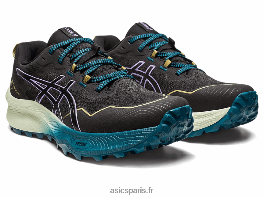femmes Asics gel-trabuco 11 BXL8B22333 noir/violet numérique