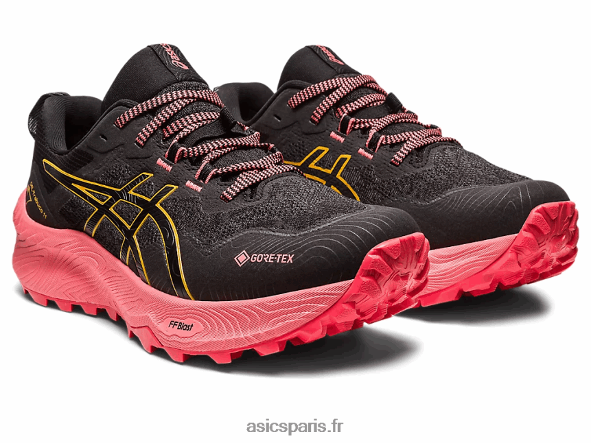 femmes Asics gel-trabuco 11 gtx BXL8B22185 noir/tempête de sable