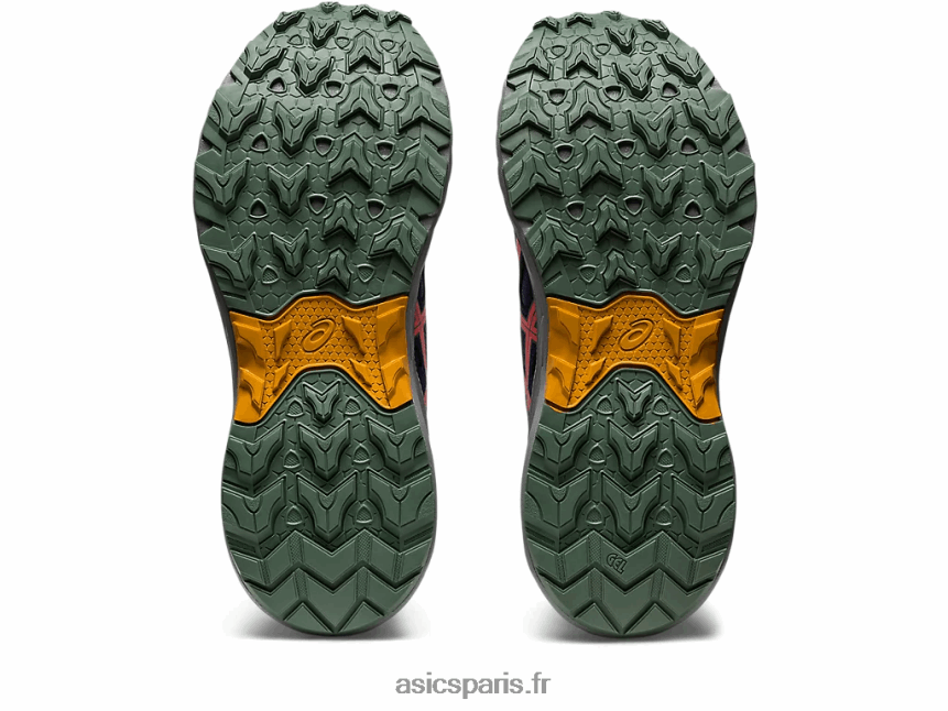 femmes Asics gel-venture 9 large BXL8B22205 bleu indigo/papaye