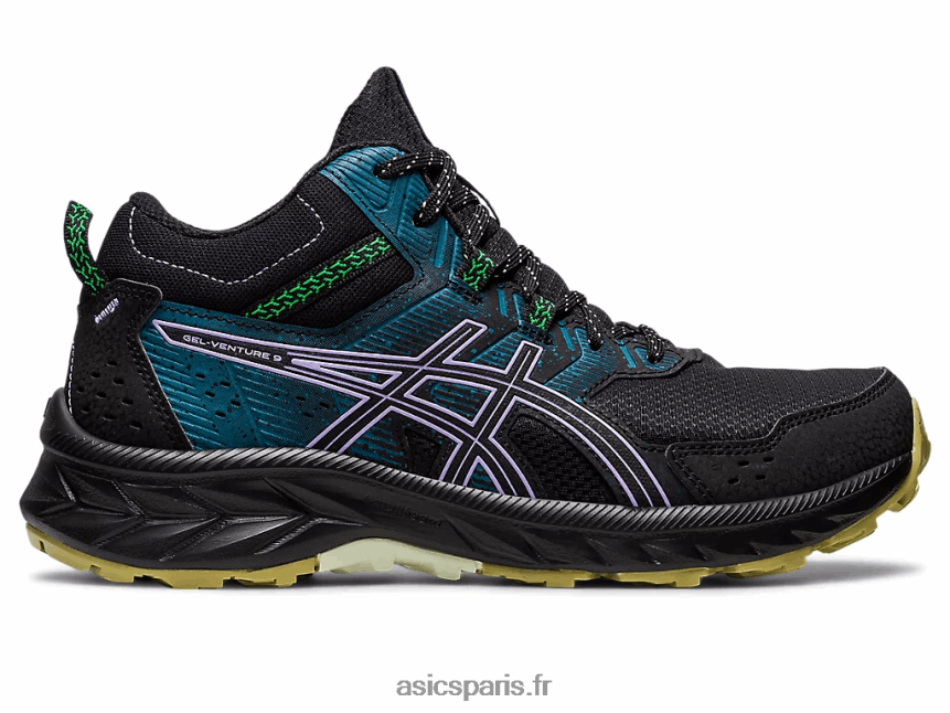 femmes Asics gel-venture 9 mt BXL8B22224 noir/violet numérique