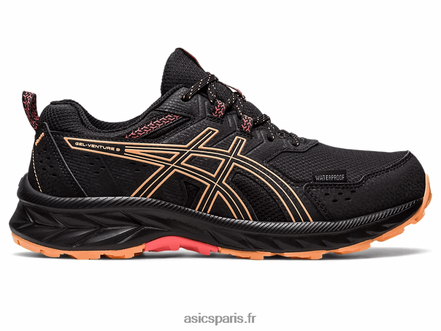 femmes Asics gel-venture 9 étanche BXL8B22228 dune noire/d\'été