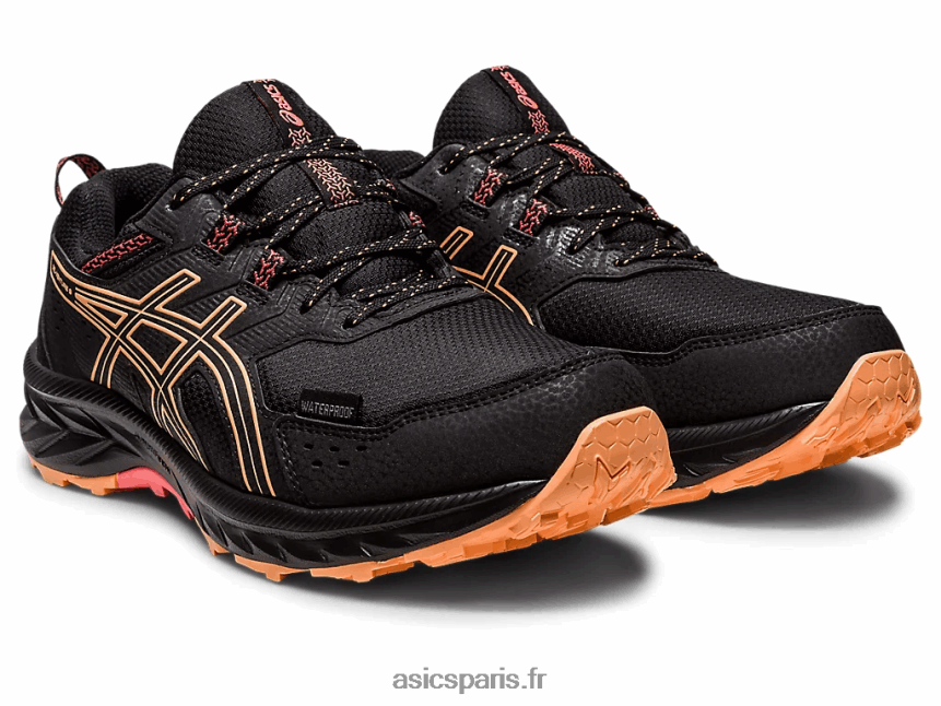femmes Asics gel-venture 9 étanche BXL8B22228 dune noire/d\'été