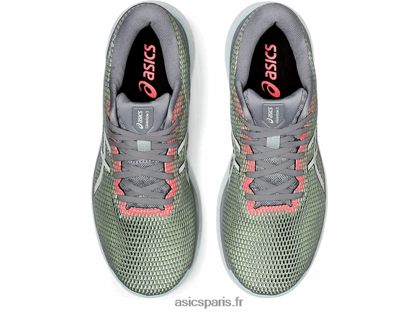 femmes Asics glideride 2 lite-show BXL8B23840 plaque de roche/argent pur