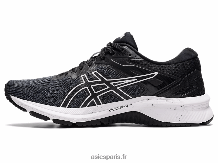 femmes Asics gt-1000 10 de large BXL8B23995 noir blanc