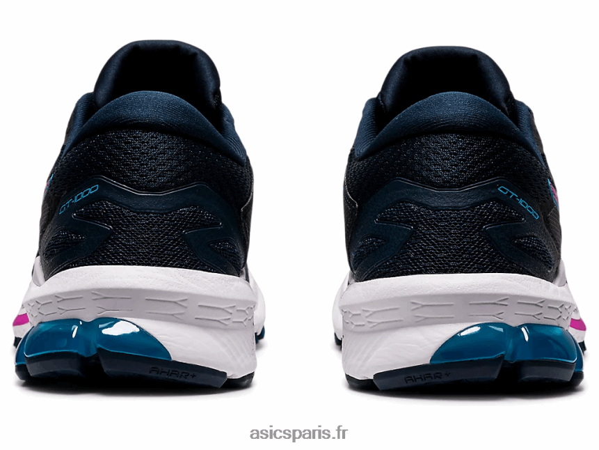 femmes Asics gt-1000 10 de large BXL8B23999 bleu français/raisin numérique