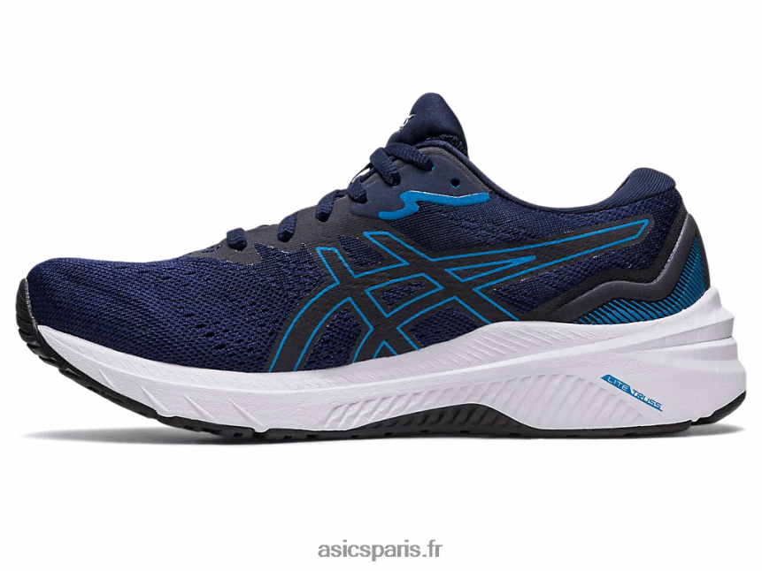 femmes Asics gt-1000 11 de large BXL8B22434 bleu indigo/ciel