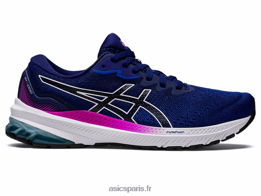 femmes Asics gt-1000 11 de large BXL8B22598 bleu lapis lazuli/ciel doux