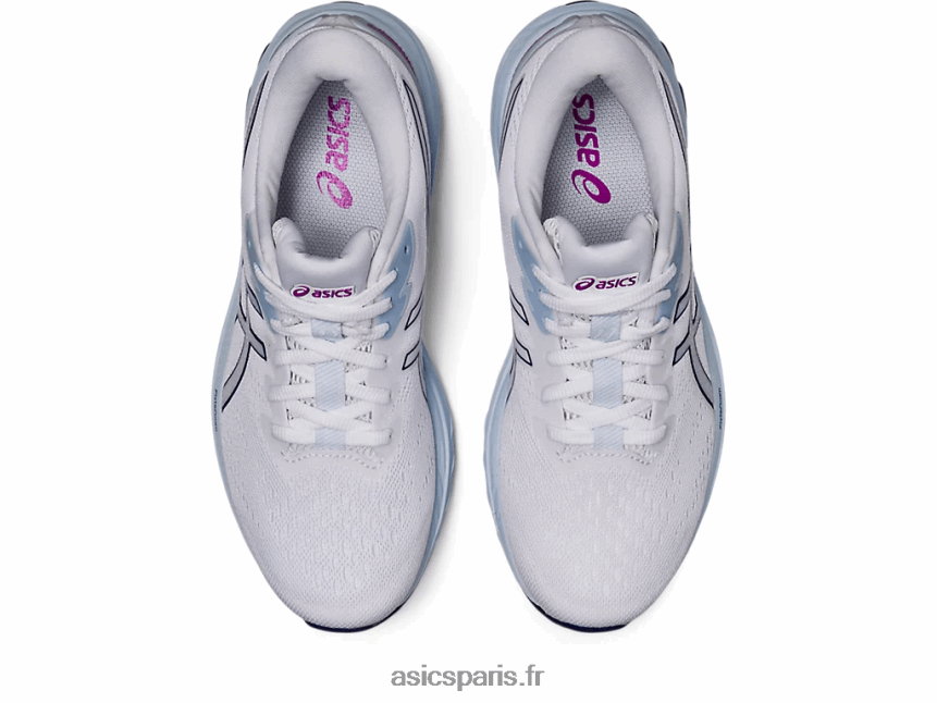 femmes Asics gt-1000 11 de large BXL8B22878 blanc/bleu de plongée