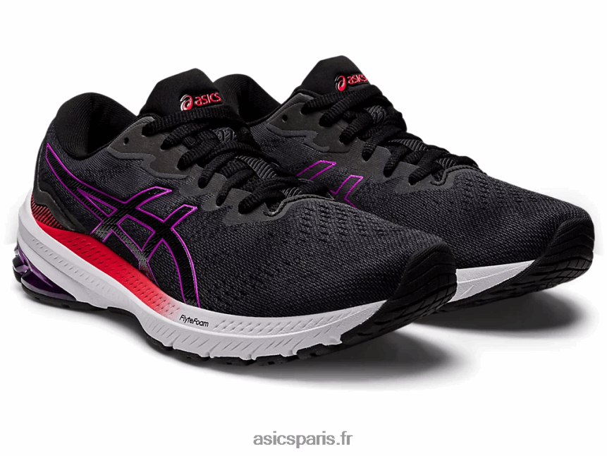 femmes Asics gt-1000 11 de large BXL8B22913 orchidée noire