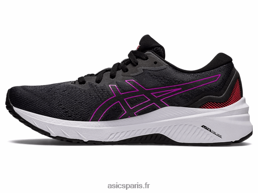 femmes Asics gt-1000 11 de large BXL8B22913 orchidée noire