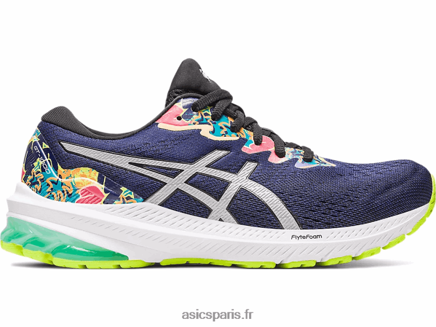 femmes Asics gt-1000 11 large lite-show BXL8B22261 zeste de citron vert/spectacle léger