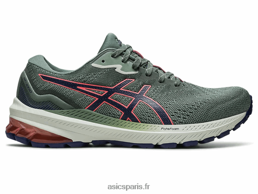 femmes Asics gt-1000 11 tr baignade nature BXL8B22438 bain nature/papaye