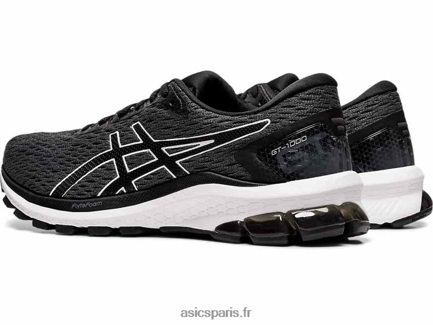 femmes Asics gt-1000 9 de large BXL8B24132 transporteur gris/noir