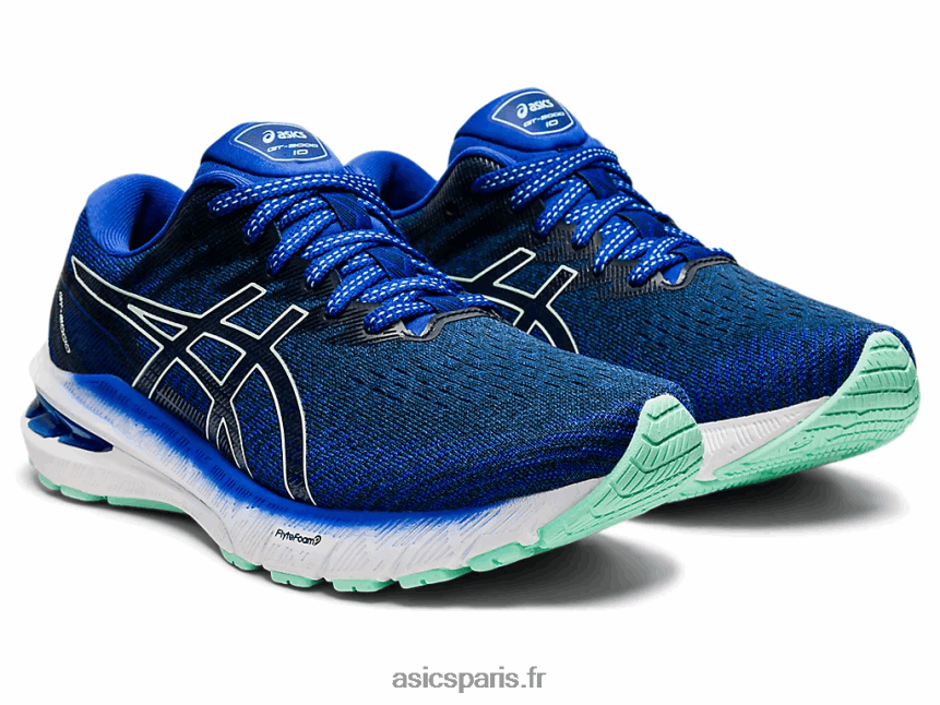 femmes Asics gt-2000 10 BXL8B22641 bleu lapis-lazuli/glace fraîche