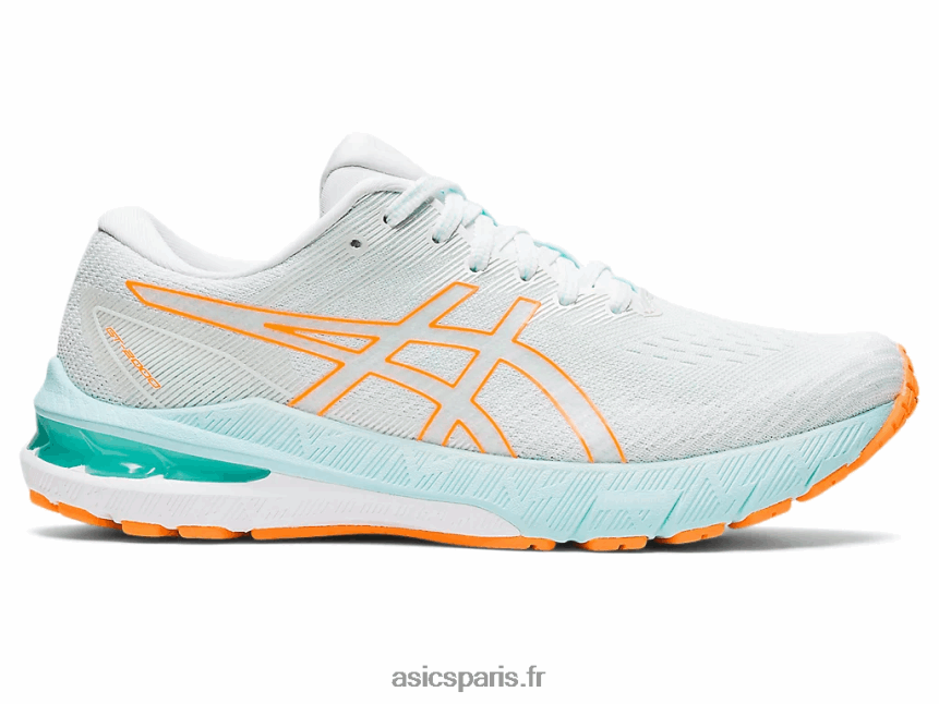 femmes Asics gt-2000 10 BXL8B23236 mer apaisante/orange pop