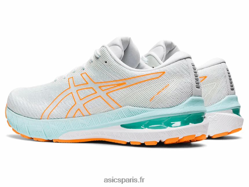 femmes Asics gt-2000 10 BXL8B23236 mer apaisante/orange pop
