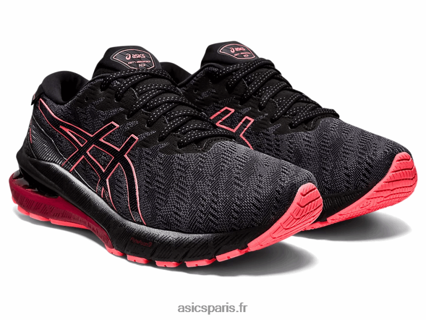 femmes Asics gt-2000 10 g-tx BXL8B23613 transporteur gris/noir