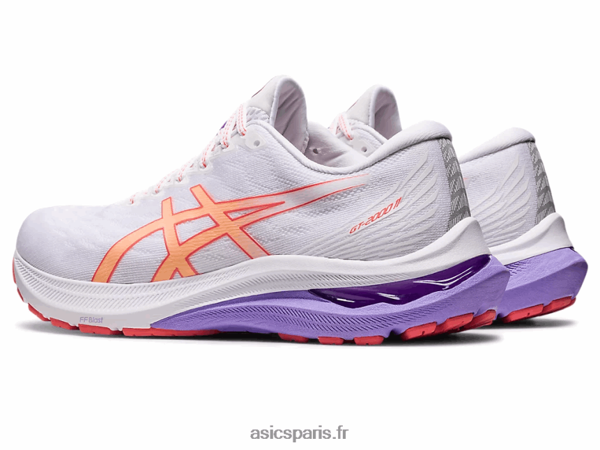 femmes Asics gt-2000 11 BXL8B22193 blanc/dune d\'été
