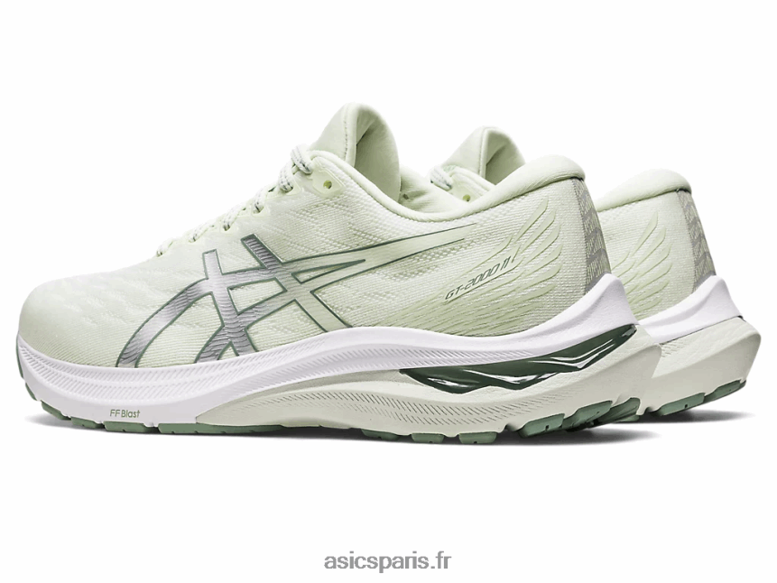 femmes Asics gt-2000 11 BXL8B22607 vert murmure/argent pur