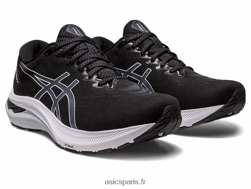 femmes Asics gt-2000 11 de large BXL8B22660 noir blanc