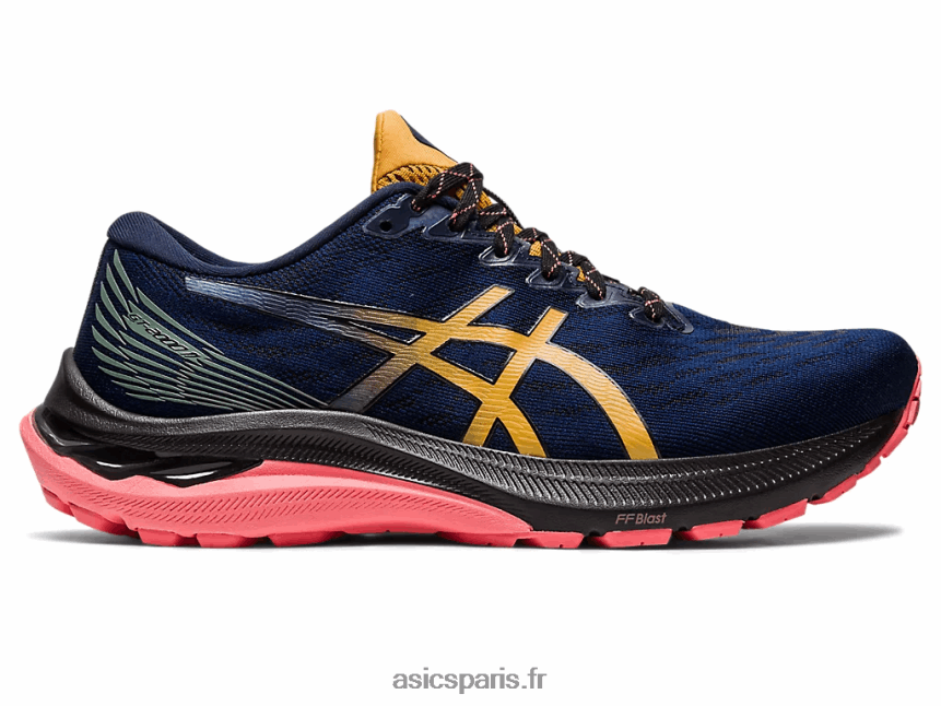 femmes Asics gt-2000 11 tr large baignade nature BXL8B22413 bain nature/papaye