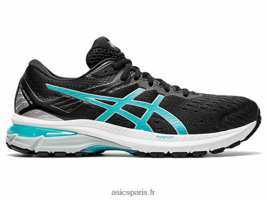 femmes Asics gt-2000 9 BXL8B24125 noir/cyan techno
