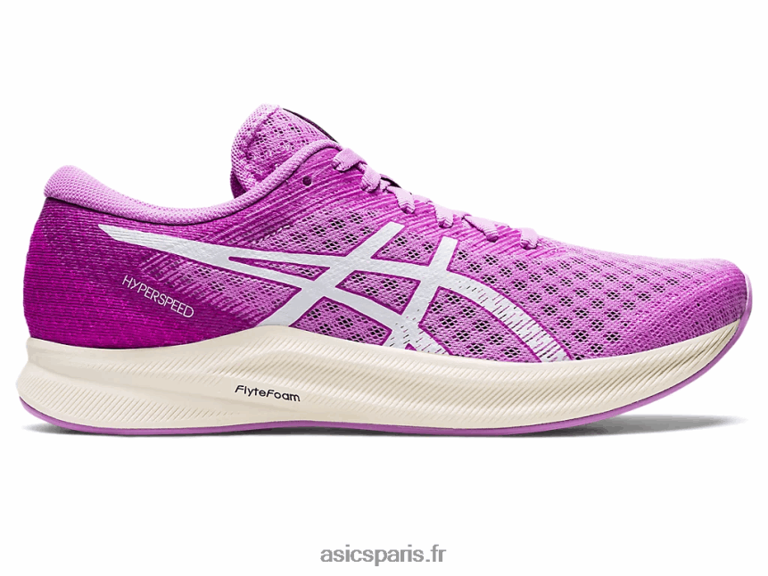 femmes Asics hyper vitesse 2 BXL8B22672 éclat lavande/blanc