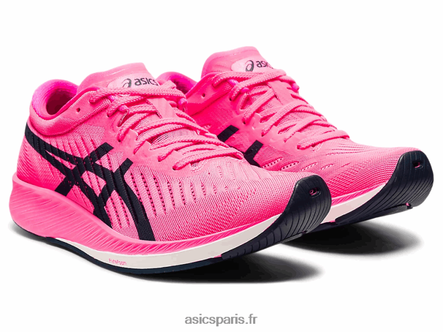 femmes Asics métaracer BXL8B24046 rose vif/bleu français
