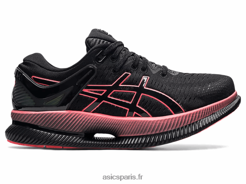 femmes Asics métaride BXL8B23887 noir/corail flamboyant