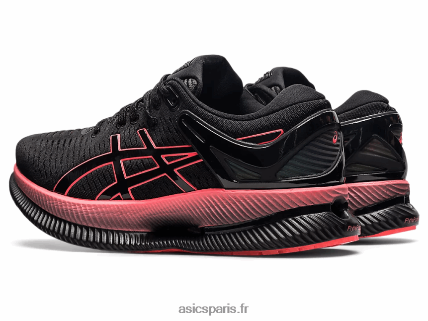 femmes Asics métaride BXL8B23887 noir/corail flamboyant