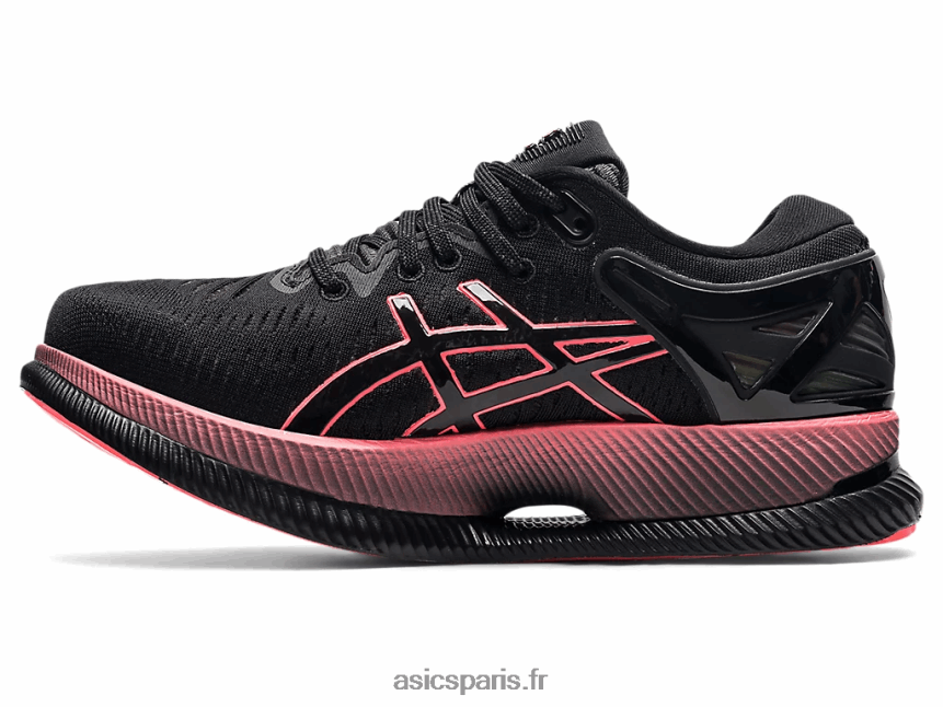 femmes Asics métaride BXL8B23887 noir/corail flamboyant