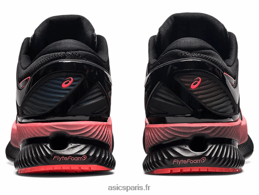 femmes Asics métaride BXL8B23887 noir/corail flamboyant