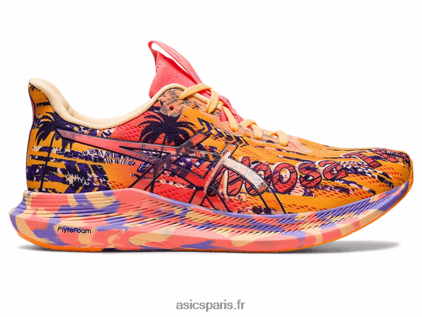 femmes Asics noosa tri 14 BXL8B22383 orange pop/corail flamboyant