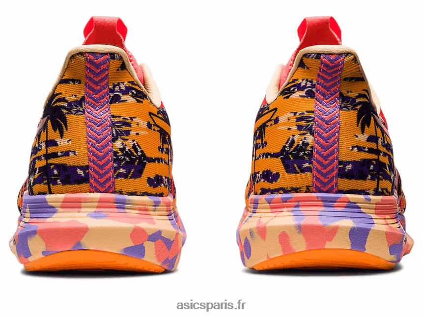 femmes Asics noosa tri 14 BXL8B22383 orange pop/corail flamboyant