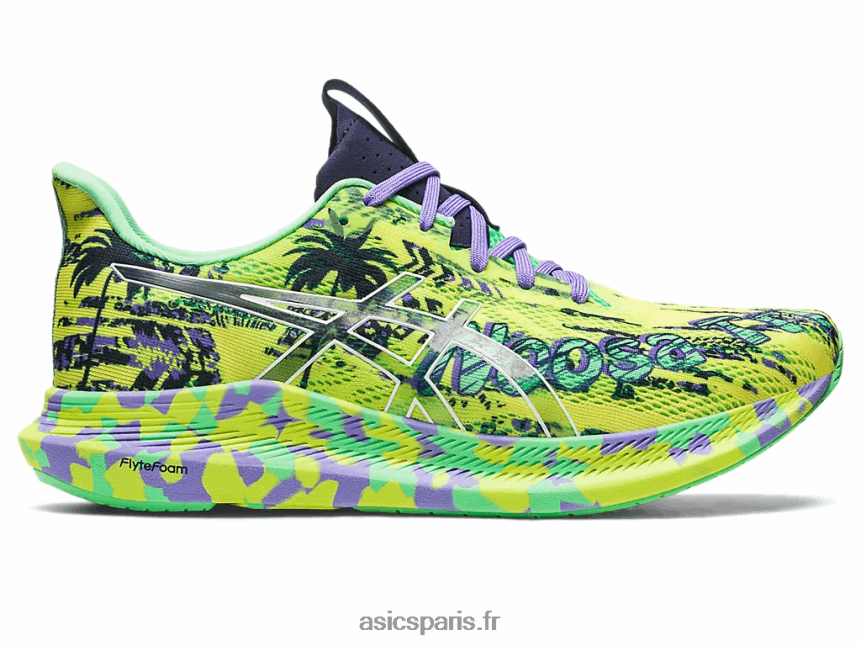 femmes Asics noosa tri 14 BXL8B22412 jaune sécurité/minuit