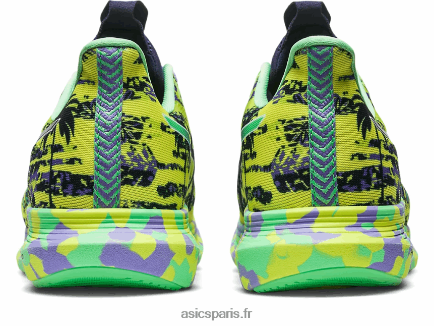 femmes Asics noosa tri 14 BXL8B22412 jaune sécurité/minuit