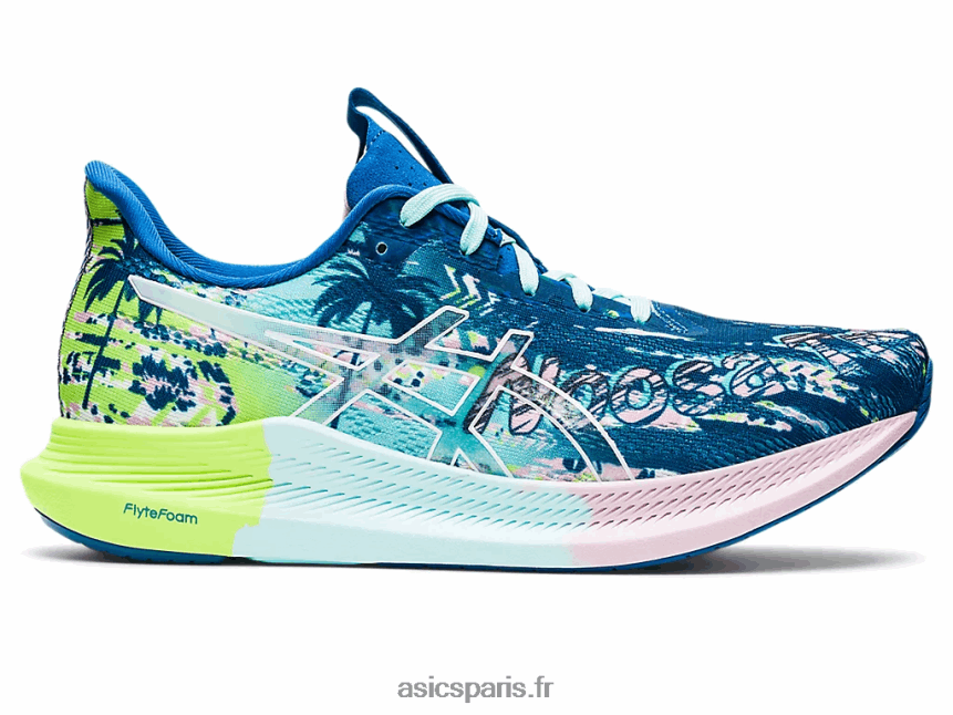 femmes Asics noosa tri 14 BXL8B22976 promenade du lac/blanc