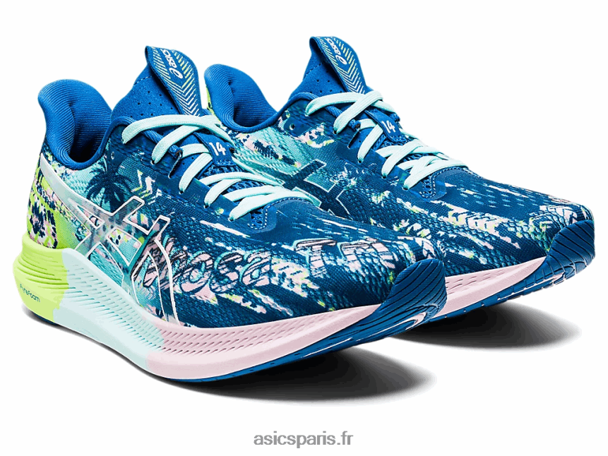 femmes Asics noosa tri 14 BXL8B22976 promenade du lac/blanc