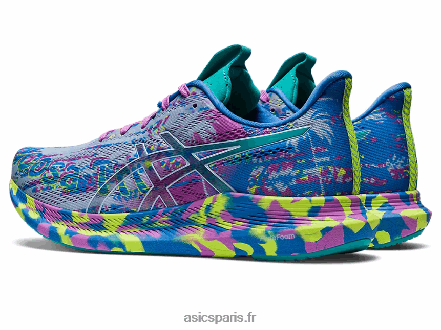 femmes Asics noosa tri 14 BXL8B23117 ciel doux/verre de mer