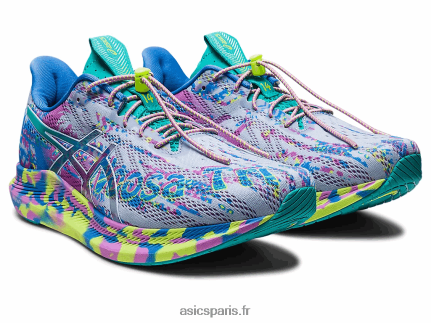 femmes Asics noosa tri 14 BXL8B23117 ciel doux/verre de mer